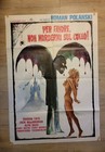 The Fearless Vampire Killers Original Movie Poster 39x55  Rare    Polanski