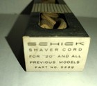 Schick Replacement Shaver Power Cord 5330 For 20 And Previous Models Nos