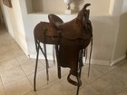 Antique Western Saddle By Fred Mueller Of Denver  Co