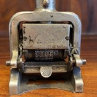 Vintage Bates Automatic Numbering Machine Lamb   Tilden Nw Washington Dc