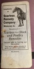 Winterset Iowa Scarless Remedy Company Advertising Notebook Drug Co Booklet