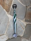 Masters Golf Spectator Seat Umbrella Augusta Green White Vintage Rare