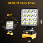 New 30w Led Work Light For Dewalt 20v Battery - 4800lm Flood Light