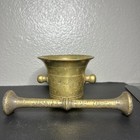 Antique 18th 19th Century Bronze Pharmaceutical Mortar   Pestle
