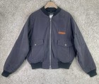 Vintage Federal Express  Aircraft Maintenance Jacket By Stan Herman R r  Xlarge