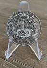          High Grade Historic World Silver  Lustrous 1934 Lima Peru Silver Un Sol