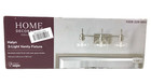 Home Decorators Halyn 23 In  3-light Brushed Nickel Bathroom Vanity Light