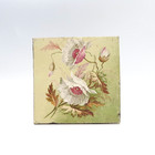 Arts   Crafts Fireplace Tile Hand-painted Floral By George Wooliscroft C1900