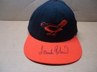 Frank Robinson Autographed Baltimore Orioles Hat Cooperstown Collection Roman