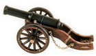 Louis Xiv Artillery Cannon Metal Model 11  French Revolutionary War Decor New
