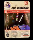 Vintage 2013 One Direction 1d 5 Pack Decorative Tape   Dispensers New In Package