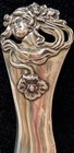 W Kerr Art Nouveau Solid Sterling Shoehorn Maiden American Beauty Series1447 67g