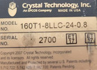 Crystal Technology Aotf 160t1-8llc-24-0 8   Pcaom Vis Head   Leica Aods 20160-8r
