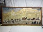 1966 Norman Rockwell Stagecoach Commemorative Poster Framed