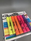 12 Pack Sharpie 25145 Tank Highlighters  Chisel Tip  Assorted Fluorescent New