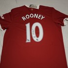 Manchester United Wayne Rooney  10 Signed Jersey Autographed Premier League Xxl