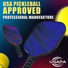 Pickleball Paddles Set Of 2 4 - Usapa Approved   Fiberglass graphite Surface