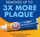 Arm Hammer Advance White Toothpaste Clean Mint Flavor  Stain Defense Technology
