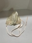 Antique Baby Bonnet Tulle Net Lace Silk Ribbon Work