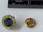 Vintage Mens University Of Notre Dame Fighting Irish Tie Tack Lapel Pin 