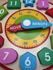 Melissa   Doug Shape Sorting Clock Classic Wooden Educational Toy