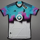 Adidas Minnesota United Fc 23 24 Away Authentic Soccer Jersey Hi1871 Slim Size S