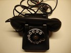 Vintage Western Electric Bell System F1 Black Bakelite Rotary Dial Desk Phone