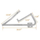 1 Pair Attic Ladder Spreader Hinge Arms Fit For Werner Series Attic