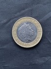 2001 Queen Elizabeth   2 Two Pound Coin Standing On The Shoulders Of Giants 2001