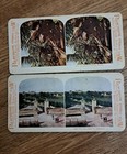 Antique Polychrome World Series Stereoview Cards Florida Set Of Two