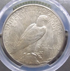 1926  p  Peace Silver Dollar  1 Pcgs Ms64  689 Uncirculated Bu Unc Ecc c  Inc 