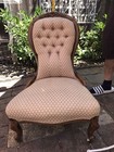Antique Victorian Slipper parlor Chair