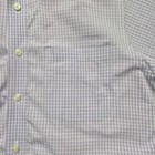 Michael Michael Kors Men Purple White Micro Check Dress Shirt Regular Fit Cotton