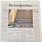 The New York Times News Paper Lot 15 September 12-19 20 21 22 23 24 25 26 2026