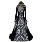 Vintage Women s Victorian Medieval Dress Renaissance Gothic Dress Costume Hooded