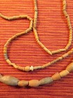 Necklaces Of Excavated Terracotta Clay Beads  Mali  African Trade Lot Of 3