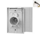 Vacuum Inlet Valve Cover White For Central Vacuum System 2 Pack