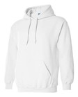 Gildan 18500 Unisex Heavy Blend    Hooded Sweatshirt - White