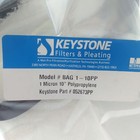 Keystone Bag1-10pp Giant Bag Filter  1 Micron  10  Long  40gpm  Polypropylene