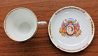 Vintage Queen Elizabeth Ii Coronation Cup   Saucer Bone China Victoria