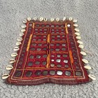 Banjara Woman s Gala Shisheh Mirrors  Cowrie Shells Andhra Pradesh Vintage