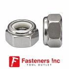 Stainless Steel Nylon Insert Hex Lock Nut - M2 5 M3 M4 M5 M6 M8 M10 M12 Din 985