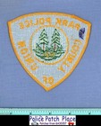 Union County Park Police  old Vintage  New Jersey Shoulder Patch Cheesecloth 4m