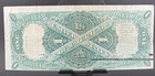 1917  1 One Dollar United States Note Red Seal Legal Tender Sawhorse