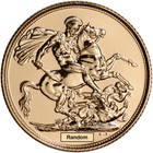 Great Britain Gold Sovereign   2354 Oz  - Elizabeth Ii Tiara Bu - Random Date