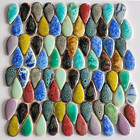 200g Ceramics Mosaic Tiles Random Color Raindrops Shape Mosaic Ceramics Pieces F