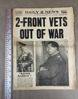 Daily News May 12  1945 Wwii  2-front Vets Out Of War  Newspaper Hermann Goering