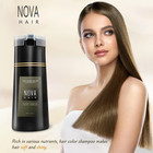 Nova Hair Dye Shampoo  Nova Hair Instant Dye Shampoo hair Color Shampoo For Hair
