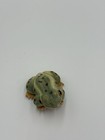 Vintage Small Green Frog Paper Figure