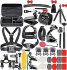 50 Pcs For Gopro Hero 10 11 12 8 7 6 5  Accessory Kit Bundle Chest Head Mount  